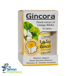 جینکورا اهورا دارو - Gincora